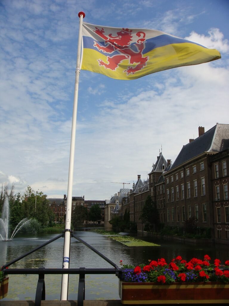 Dichtbij de brug