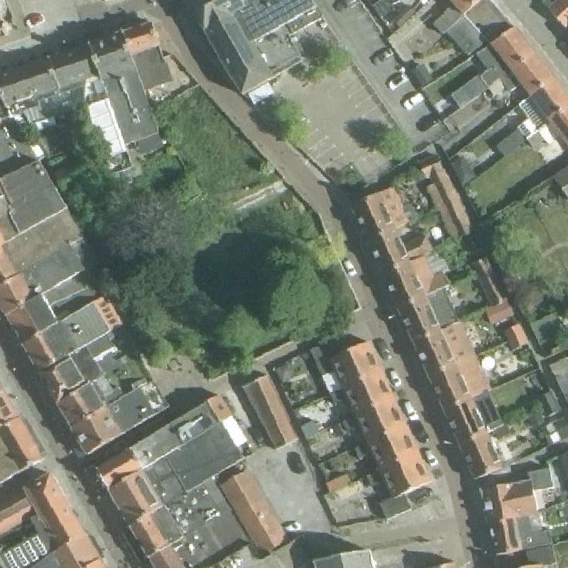 Luchtfoto B1 Sluis — © Kadaster/PDOK