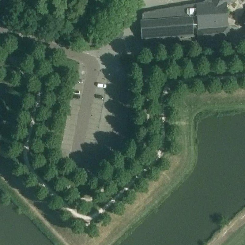 Luchtfoto Erotheek L'Amour Hulst — © Kadaster/PDOK