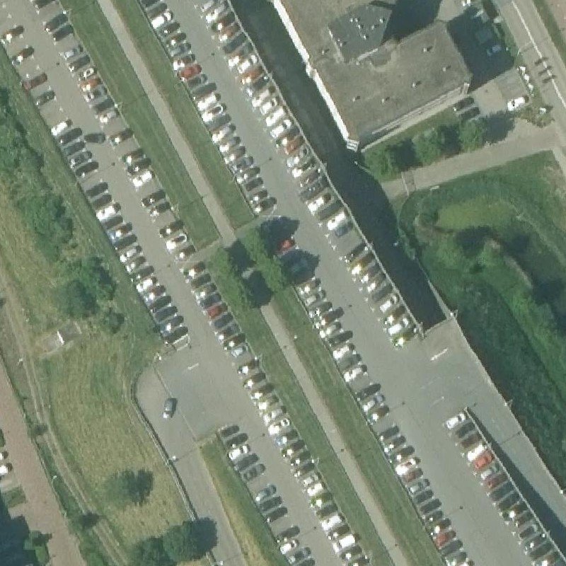 Luchtfoto Sexparkeerplaats Barendrecht — © Kadaster/PDOK