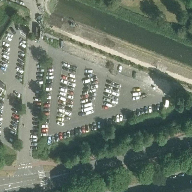 Luchtfoto Sexparkeerplaats Vlaardingen — © Kadaster/PDOK