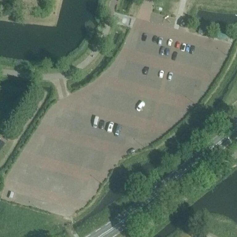 Luchtfoto Sexparkeerplaats Brielle — © Kadaster/PDOK