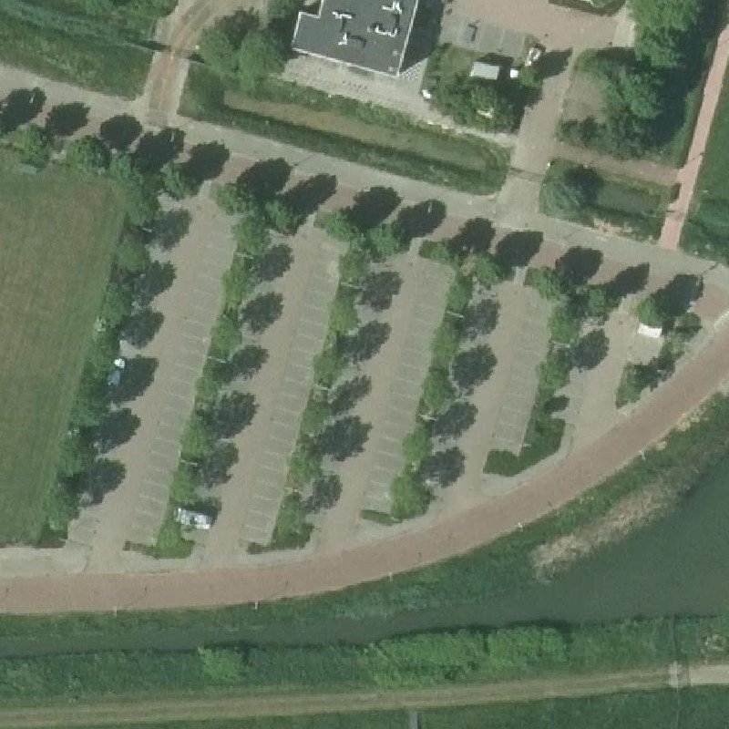 Luchtfoto Sexparkeerplaats Gorichem — © Kadaster/PDOK