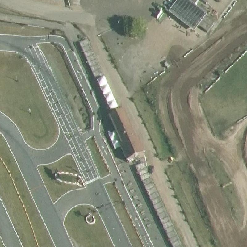 Luchtfoto Sexparkeerplaats Berghem — © Kadaster/PDOK