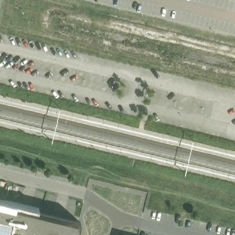 Luchtfoto Sexparkeerplaats Tilburg — © Kadaster/PDOK