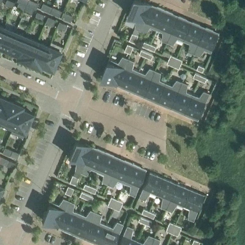 Luchtfoto Sexparkeerplaats Oosterhout — © Kadaster/PDOK
