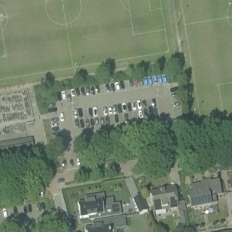 Luchtfoto Sexparkeerplaats Veldhoven — © Kadaster/PDOK