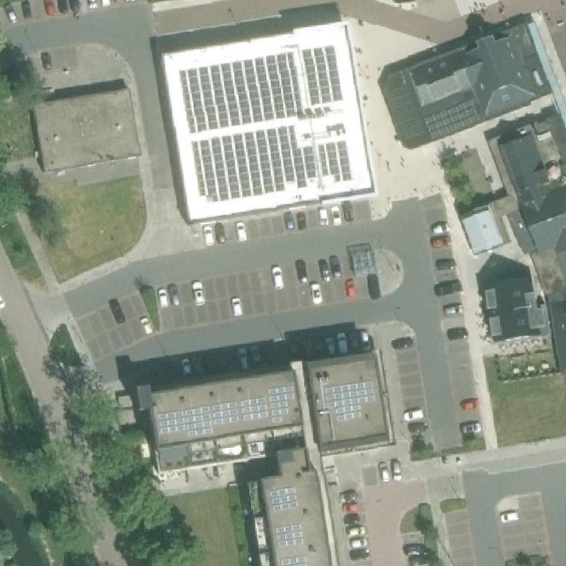 Luchtfoto Sexparkeerplaats Wognum — © Kadaster/PDOK
