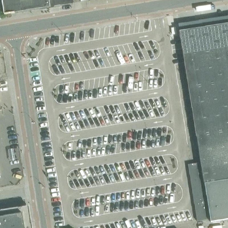 Luchtfoto Sexparkeerplaats Alkmaar — © Kadaster/PDOK