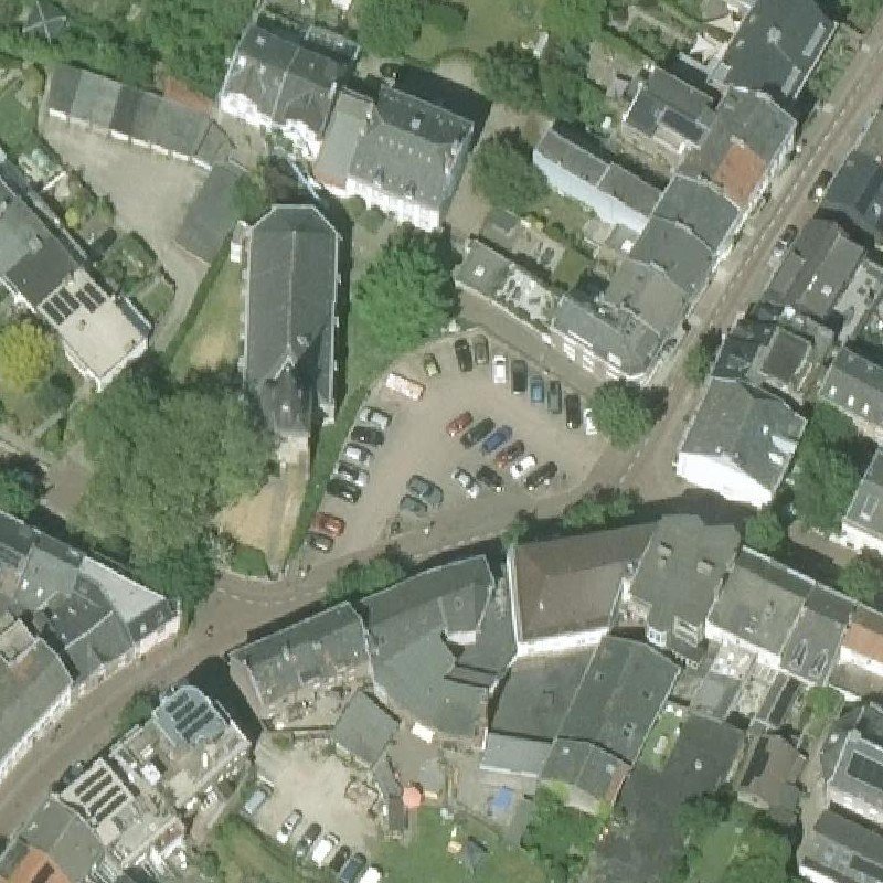 Luchtfoto Sexparkeerplaats Vaals — © Kadaster/PDOK