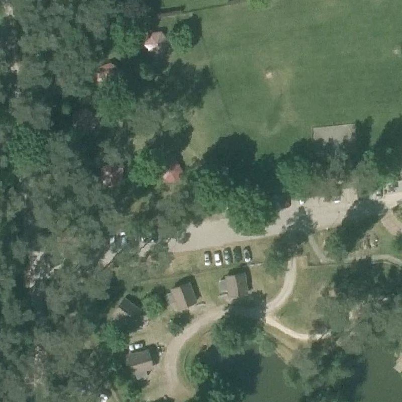 Luchtfoto Sexparkeerplaats Helden — © Kadaster/PDOK