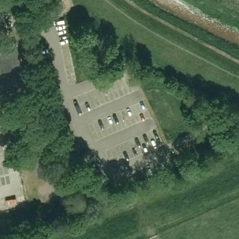 Luchtfoto Sexparkeerplaats Harderberg — © Kadaster/PDOK
