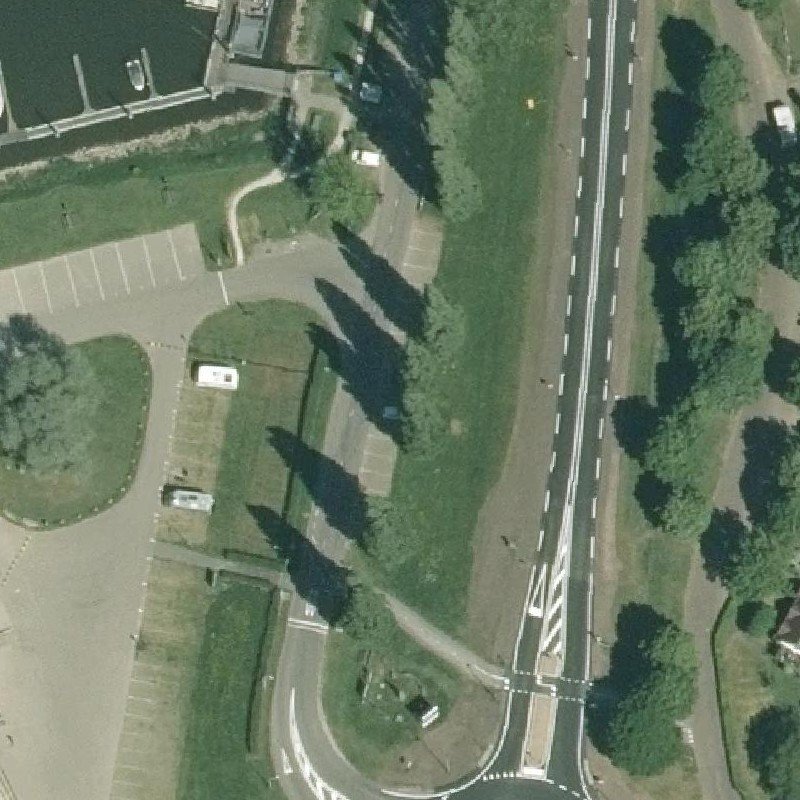 Luchtfoto Sexparkeerplaats Wijhe — © Kadaster/PDOK