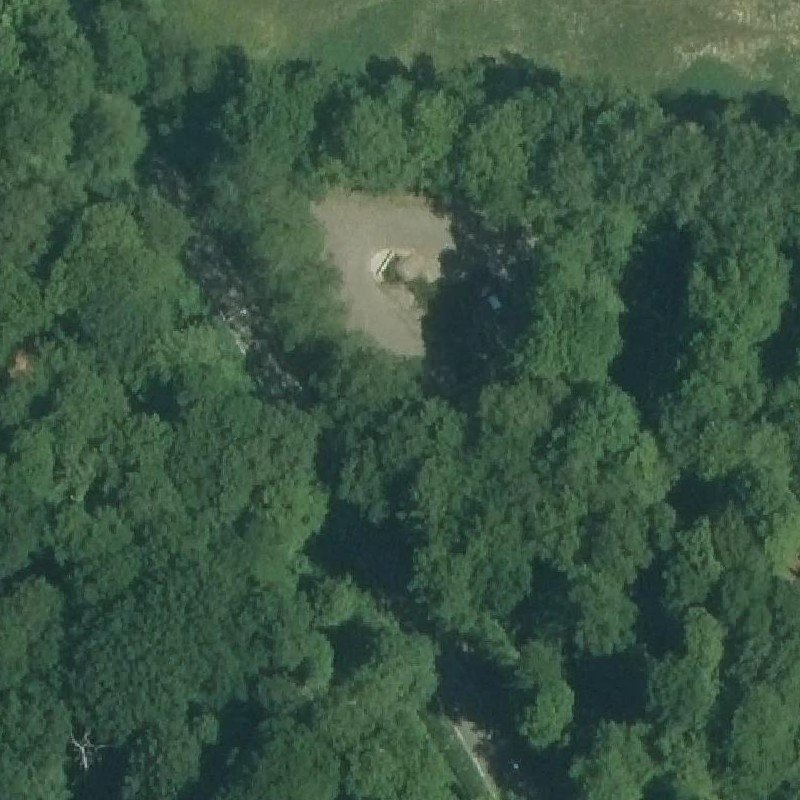 Luchtfoto Sexparkeerplaats Roden — © Kadaster/PDOK