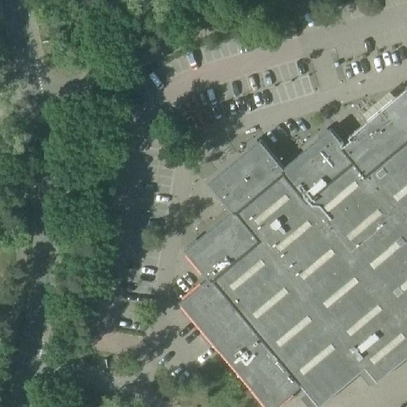 Luchtfoto Sexparkeerplaats Zeist — © Kadaster/PDOK