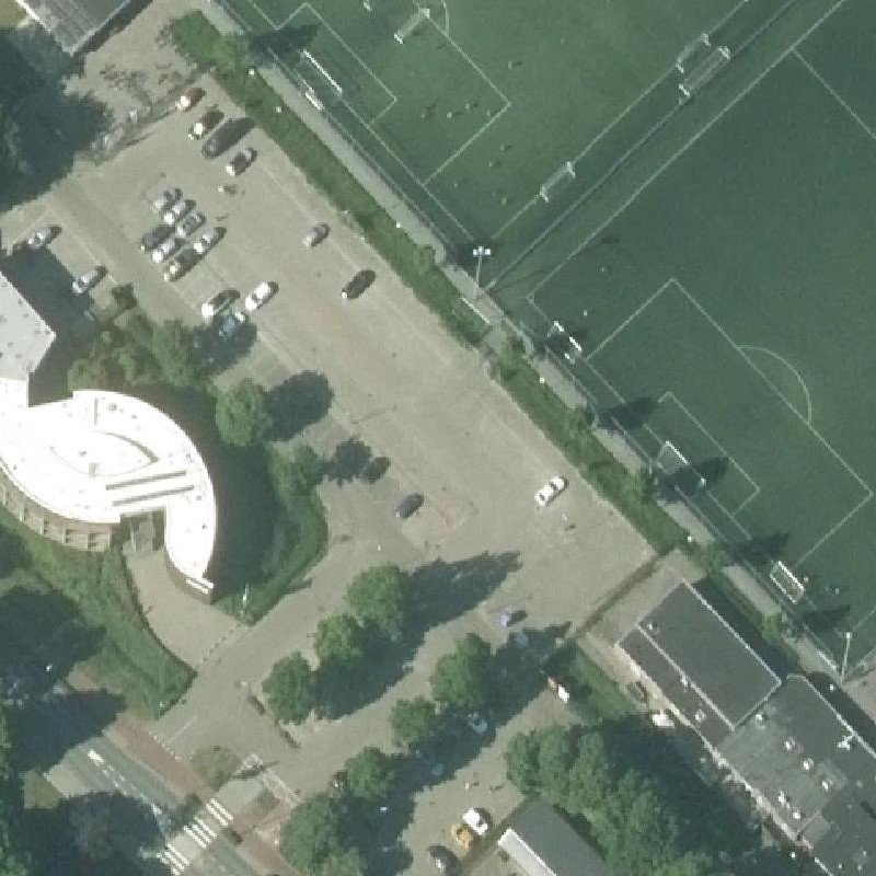 Luchtfoto Sexparkeerplaats Baarn — © Kadaster/PDOK