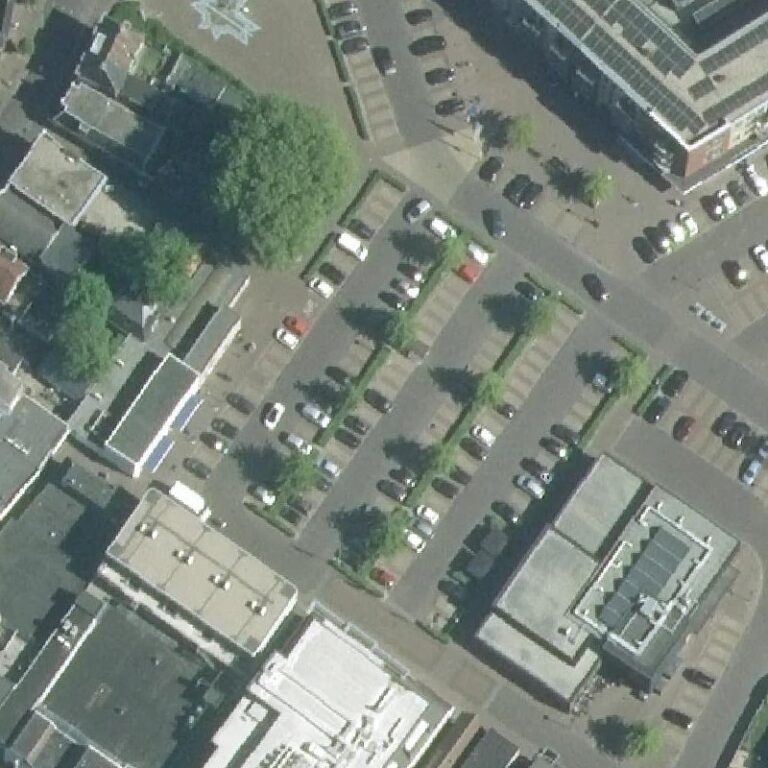 Luchtfoto Sexparkeerplaats Gorredijk — © Kadaster/PDOK