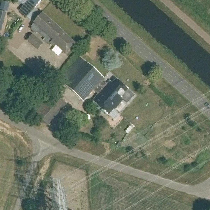 Luchtfoto Rustpunt Holsloot — © Kadaster/PDOK
