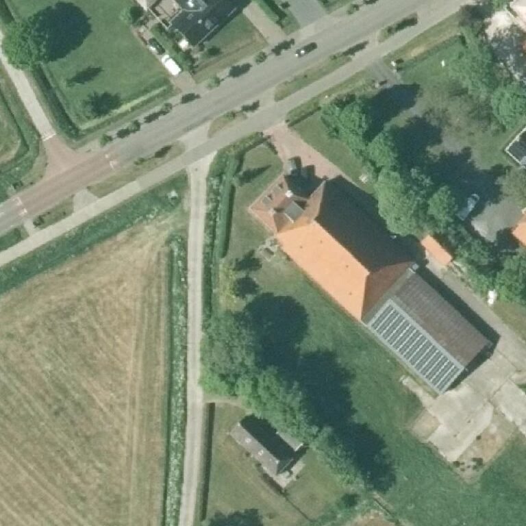 Luchtfoto Rustpunt de Friese Meren — © Kadaster/PDOK