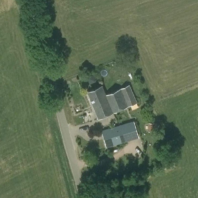 Luchtfoto Rustpunt De Maote — © Kadaster/PDOK