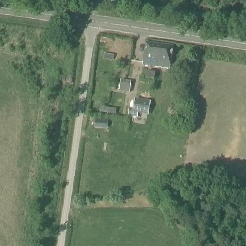 Luchtfoto Rustpunt Stelkampsveld — © Kadaster/PDOK