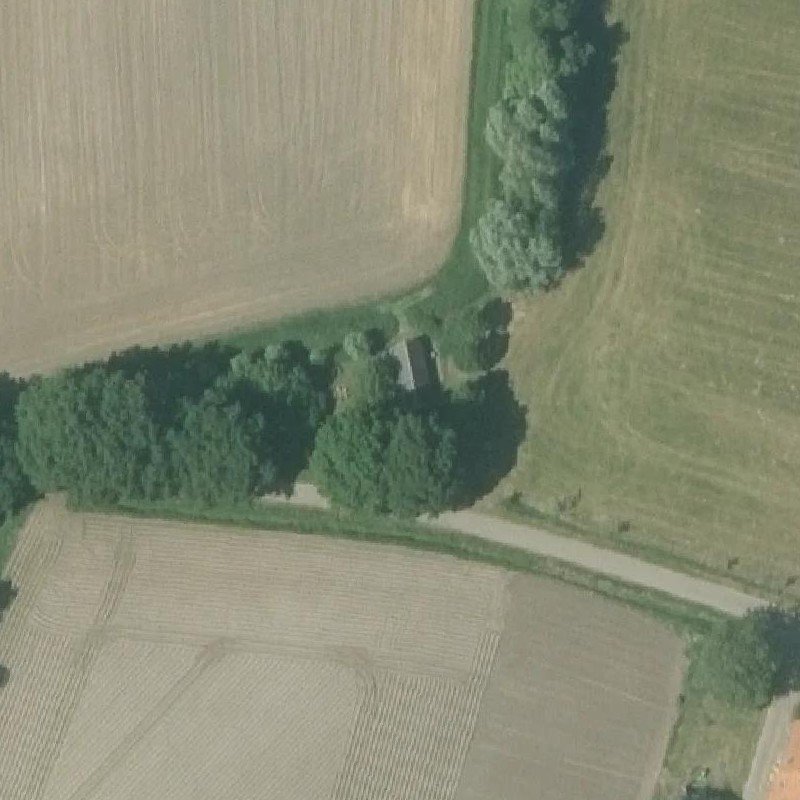 Luchtfoto Rustpunt Tokke Wekke — © Kadaster/PDOK