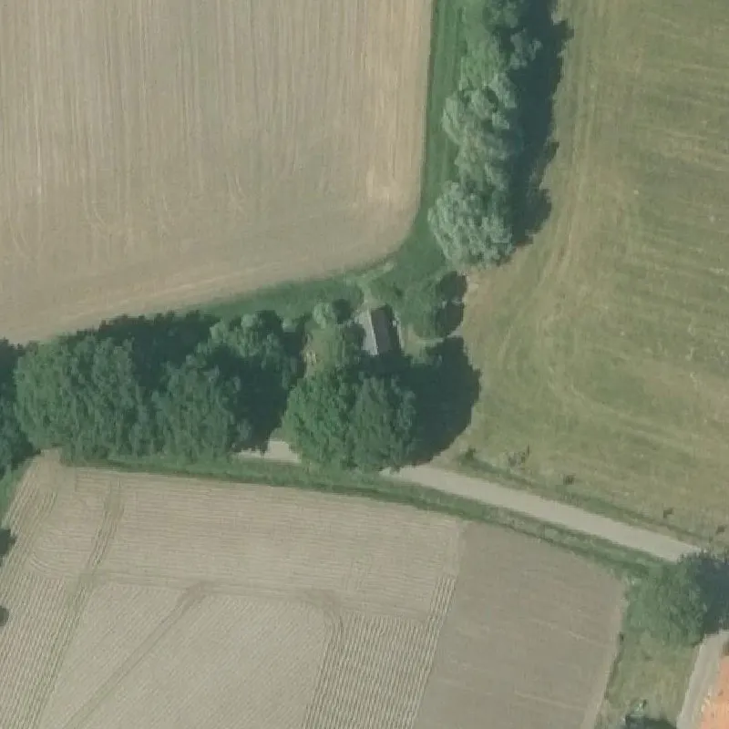 Luchtfoto Rustpunt Tokke Wekke — © Kadaster/PDOK