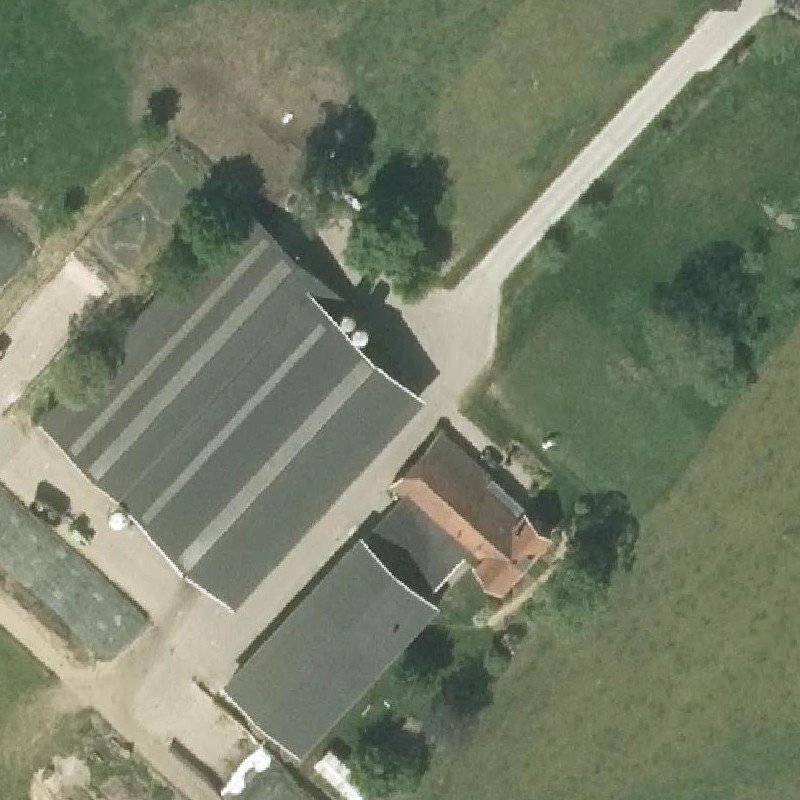 Luchtfoto Rustpunt 't Goor — © Kadaster/PDOK