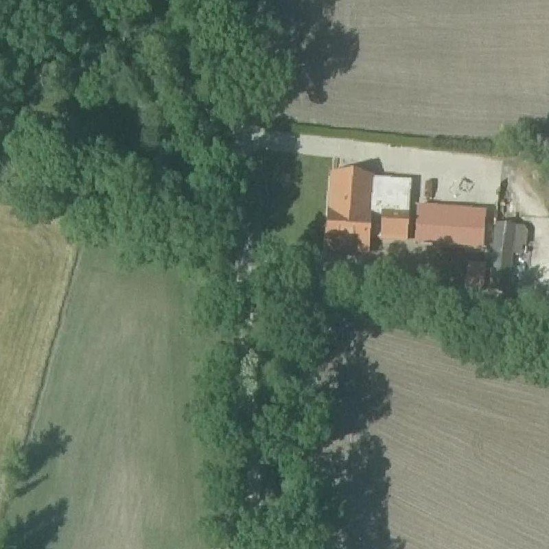Luchtfoto Rustpunt in 't Ven — © Kadaster/PDOK