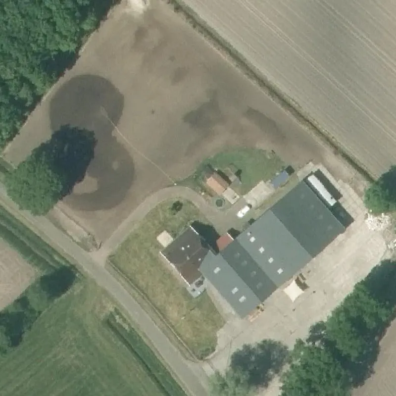 Luchtfoto Rustpunt de Rinkelaer — © Kadaster/PDOK
