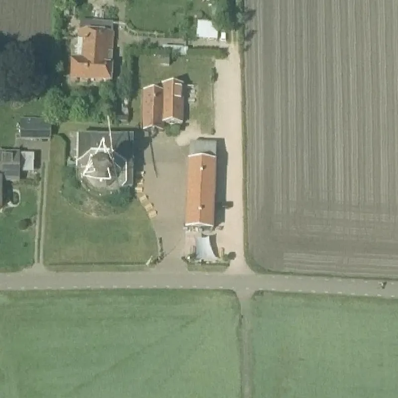 Luchtfoto Rustpunt 't Luiwerk — © Kadaster/PDOK