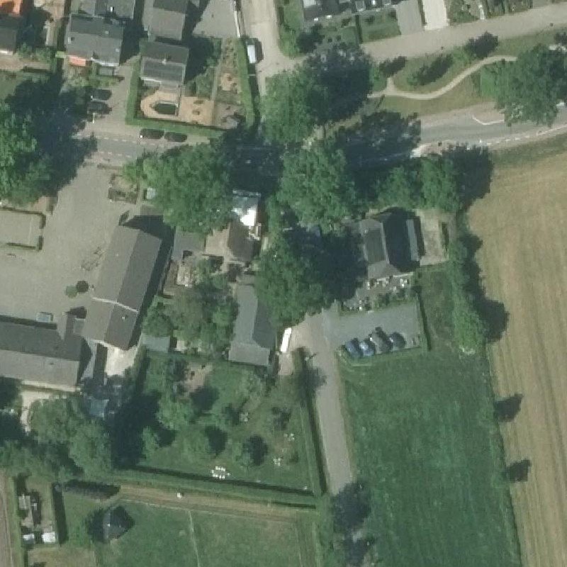 Luchtfoto Rustpunt De Ganzenhof — © Kadaster/PDOK