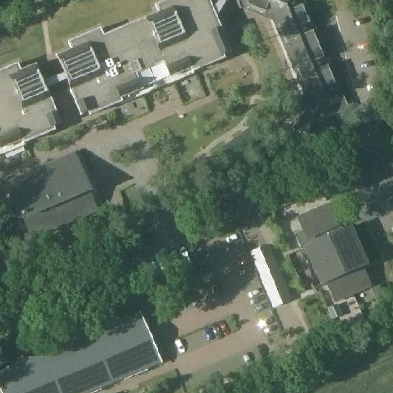 Luchtfoto Rustpunt Kroonheim Adullam zorg — © Kadaster/PDOK
