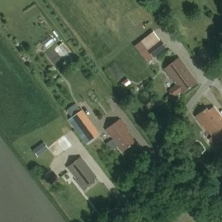 Luchtfoto Rustpunt Blijham — © Kadaster/PDOK