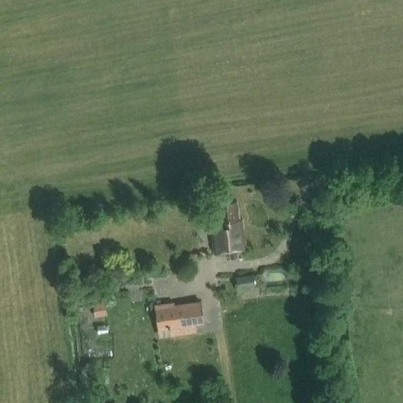 Luchtfoto Rustpunt Nuis — © Kadaster/PDOK