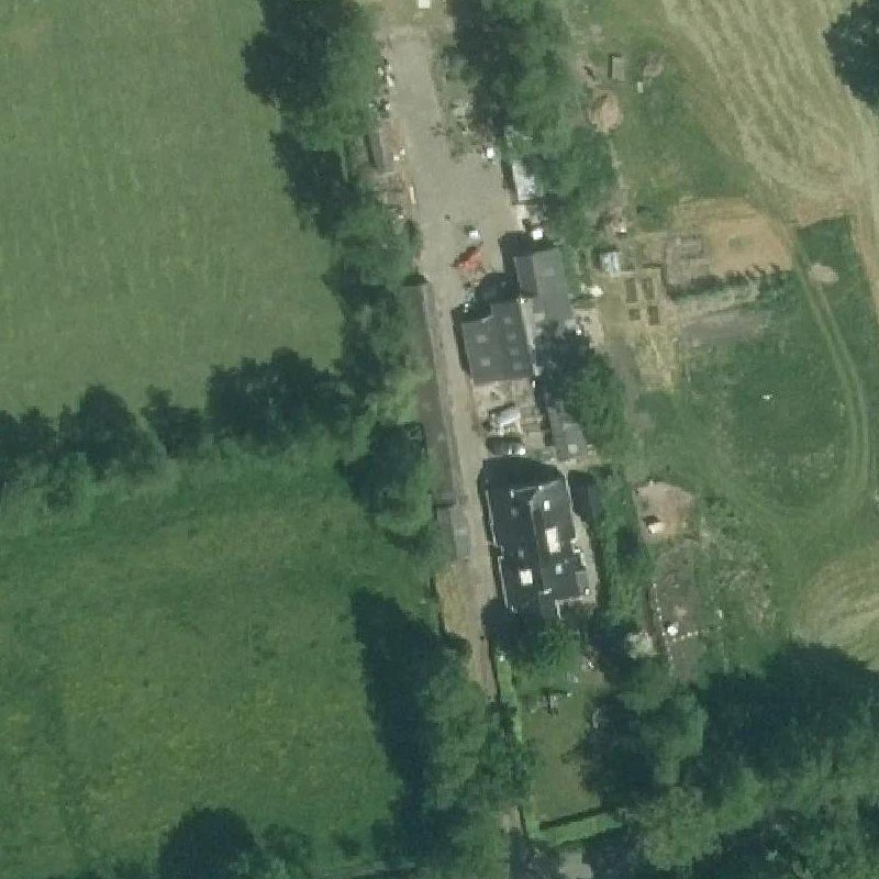 Luchtfoto Rustpunt Woodst — © Kadaster/PDOK