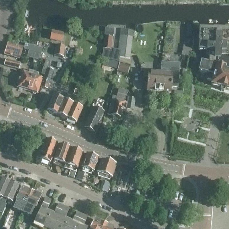 Luchtfoto Rustpunt Netjesleven — © Kadaster/PDOK