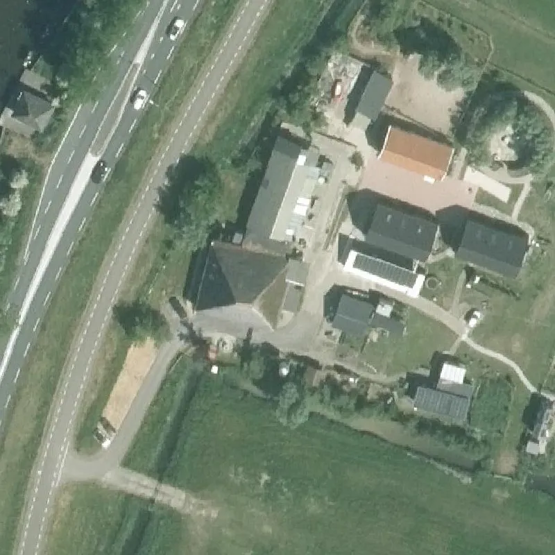 Luchtfoto Rustpunt Oost Phalia — © Kadaster/PDOK