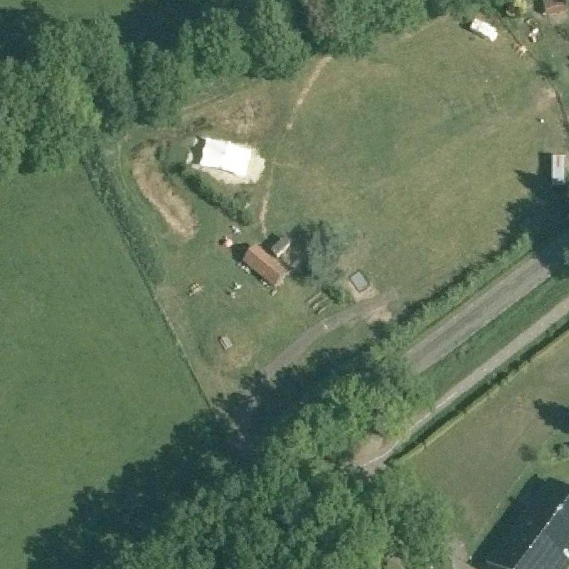 Luchtfoto Rustpunt Kleingeluk — © Kadaster/PDOK