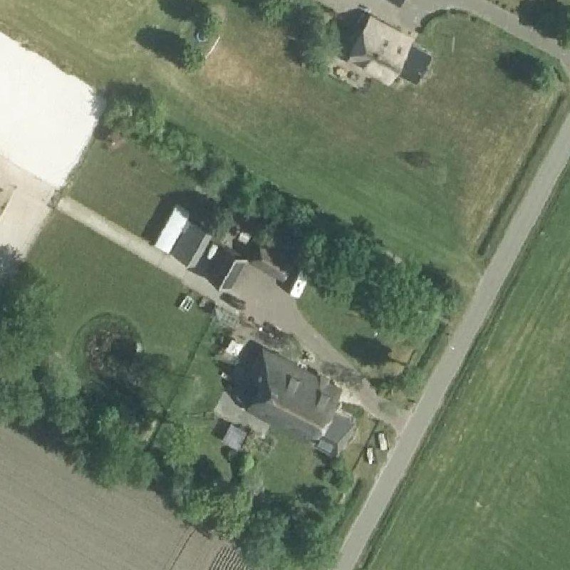 Luchtfoto Weldadig Rustpunt — © Kadaster/PDOK
