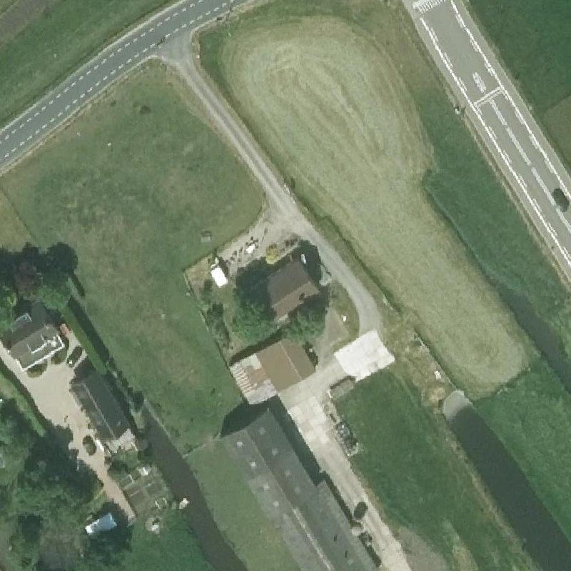 Luchtfoto Rustpunt Bergstoep — © Kadaster/PDOK