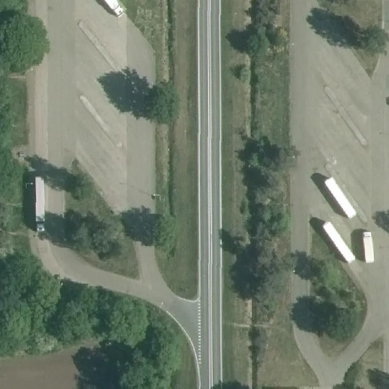 Luchtfoto Parkeerplaats N277 (cruising spot) — © Kadaster/PDOK