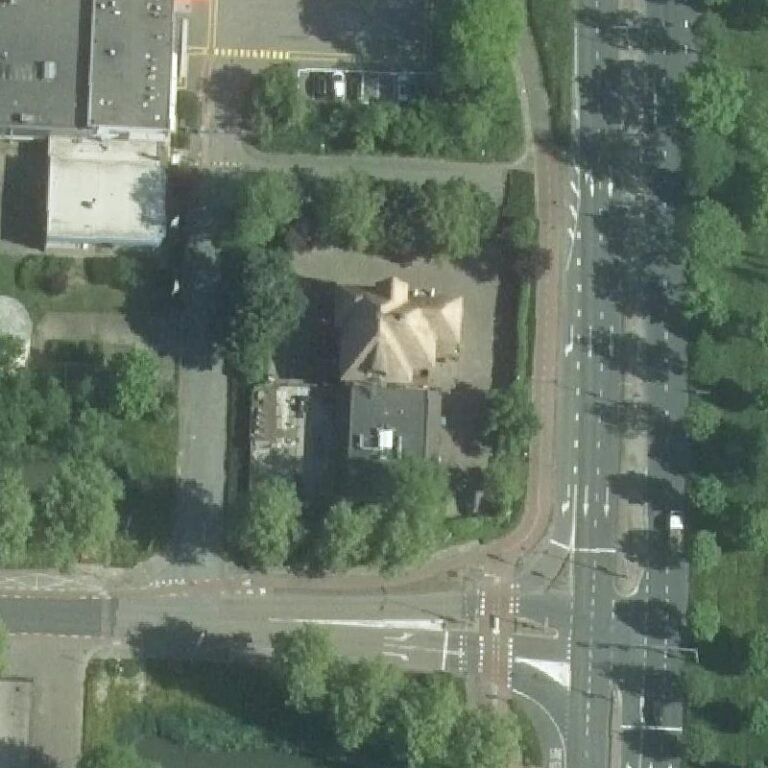 Luchtfoto Villa Weizigt — © Kadaster/PDOK