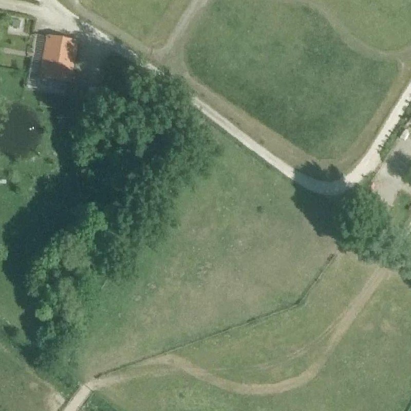 Luchtfoto Huize Sonja — © Kadaster/PDOK