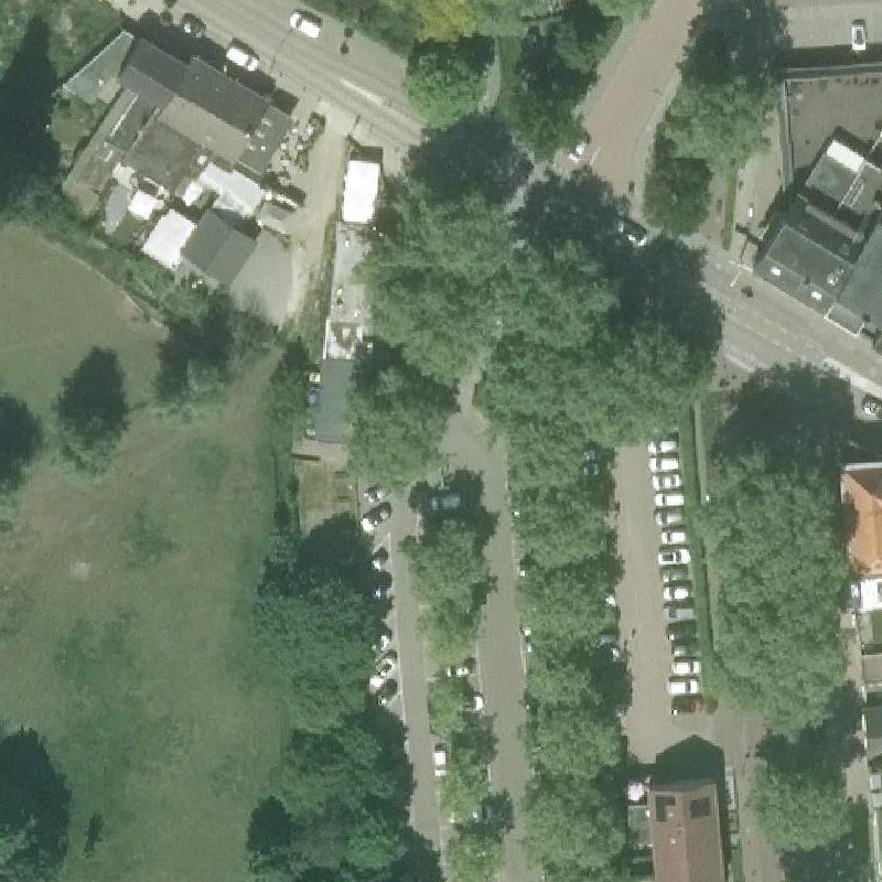 Luchtfoto Sexparkeerplaatsen in Noord-Brabant — © Kadaster/PDOK