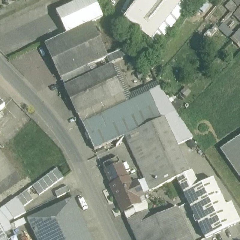 Luchtfoto Saunaclub VanGoch — © Kadaster/PDOK