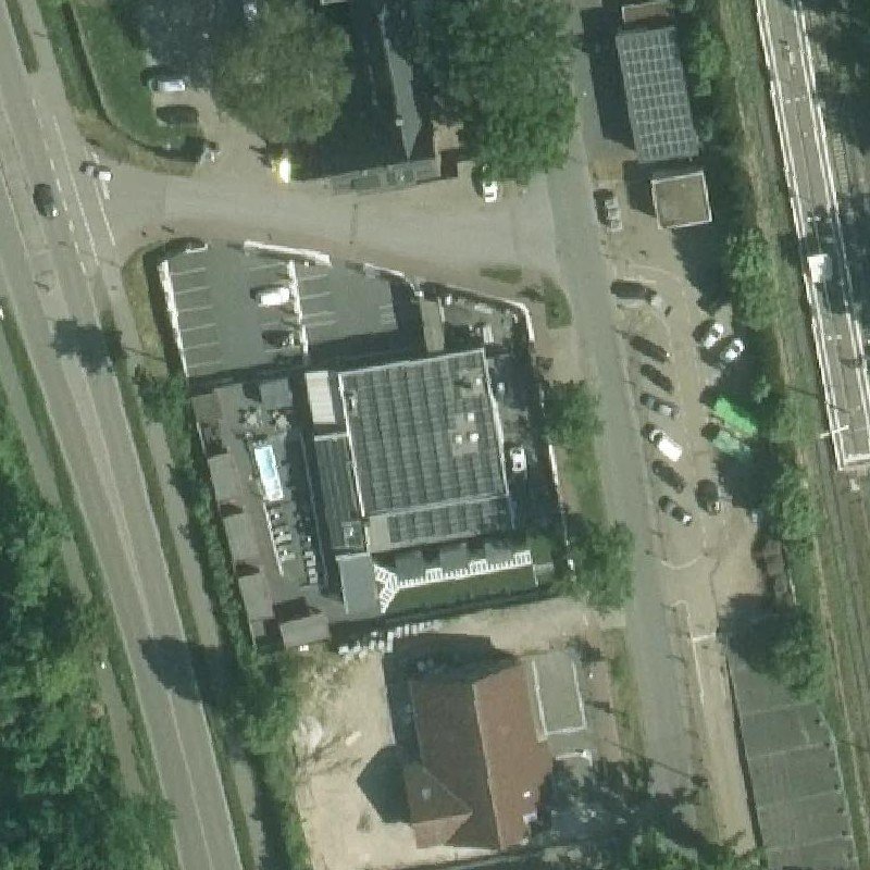 Luchtfoto Saunaclub Venus — © Kadaster/PDOK