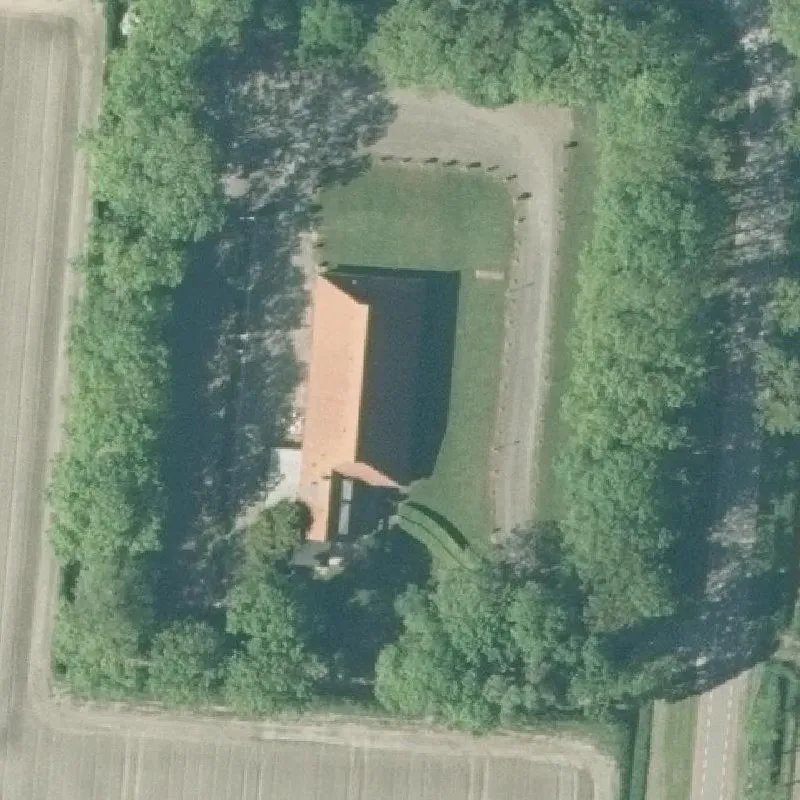 Luchtfoto Parenclub Monique – Wieringerwerf — © Kadaster/PDOK