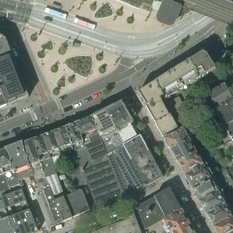 Luchtfoto Erotic Cinema Amersfoort – Hetero Zaal — © Kadaster/PDOK