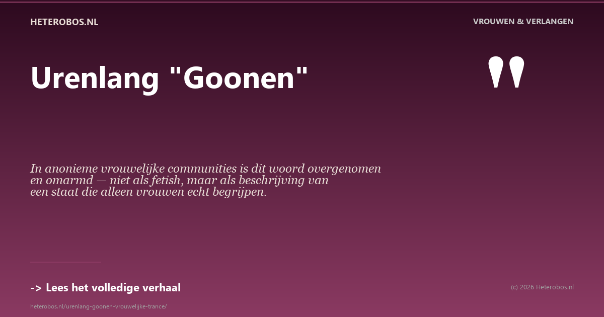 Urenlang genieten - de kunst van lange opwinding voor hetero singles